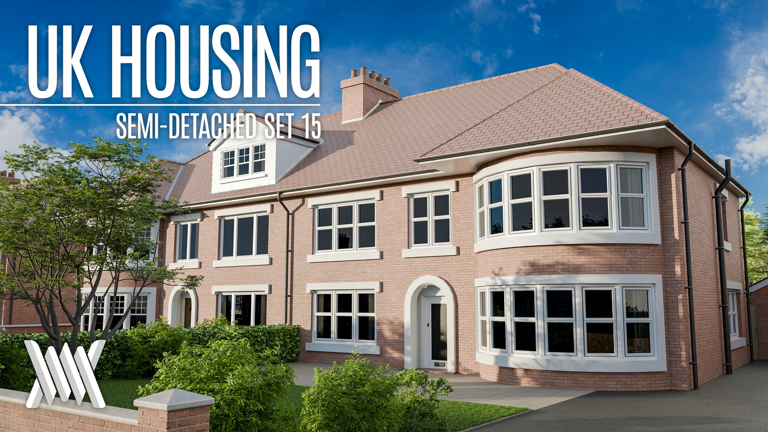 UK Housing - Semi-detached Set 15 ilanı için 1. medya