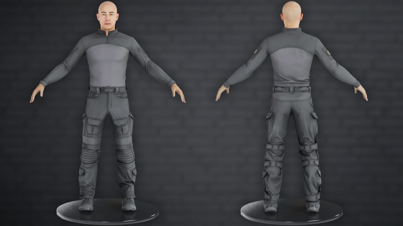 Media 1 for listing Modern Heavy Soldier