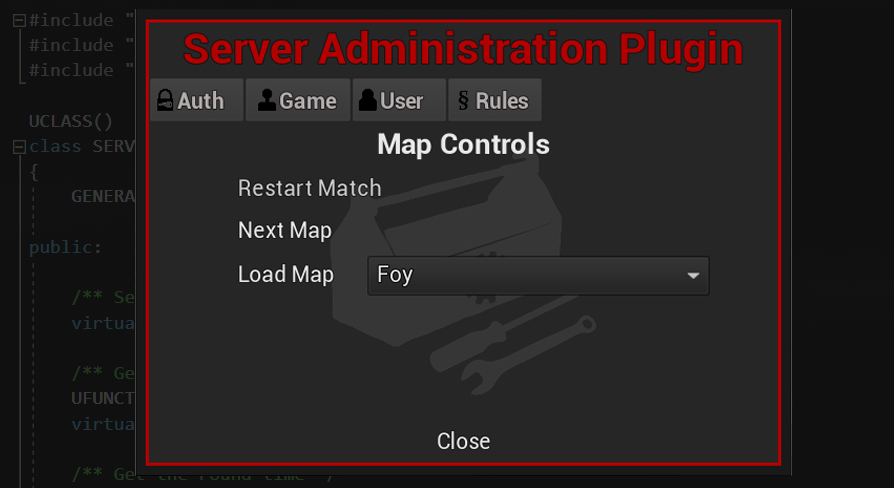 Server Administration Plugin | Fab