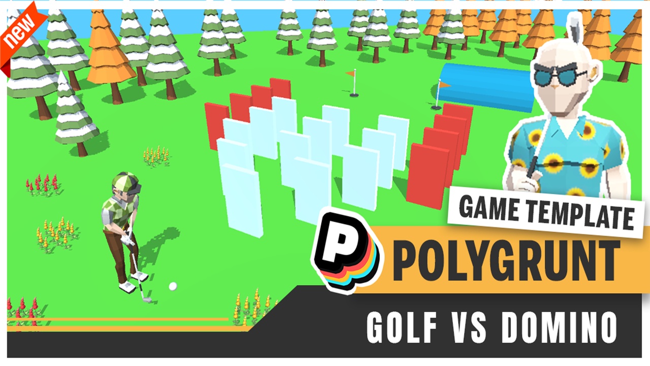 Media 1 for listing Golf vs Domino | [Template + Editor]