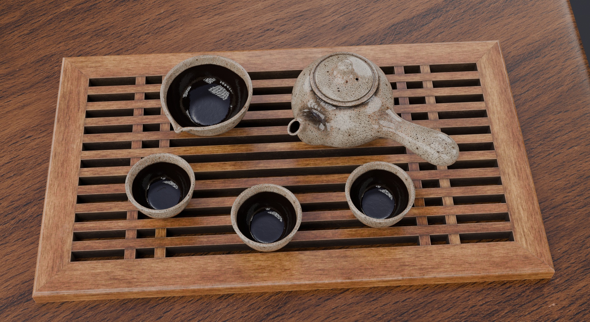 Media 1 for listing Korean traditional tea cup set