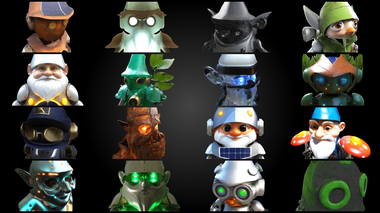 Media 1 for listing RoboGnome Guardians Collection