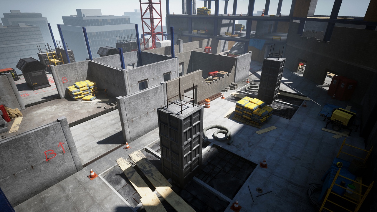 商品 Skyscraper Modular FPS Map 的媒体 1