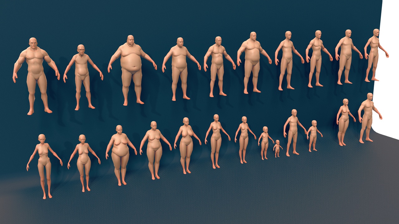 Media 1 for listing low poly basemeshes deluxe