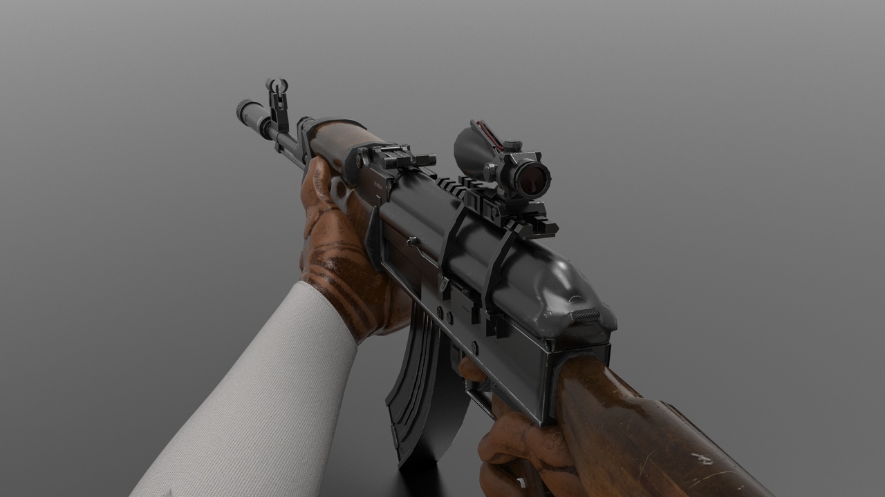 商品 Ak47 Gun (Fps - Tps) 的媒体 1