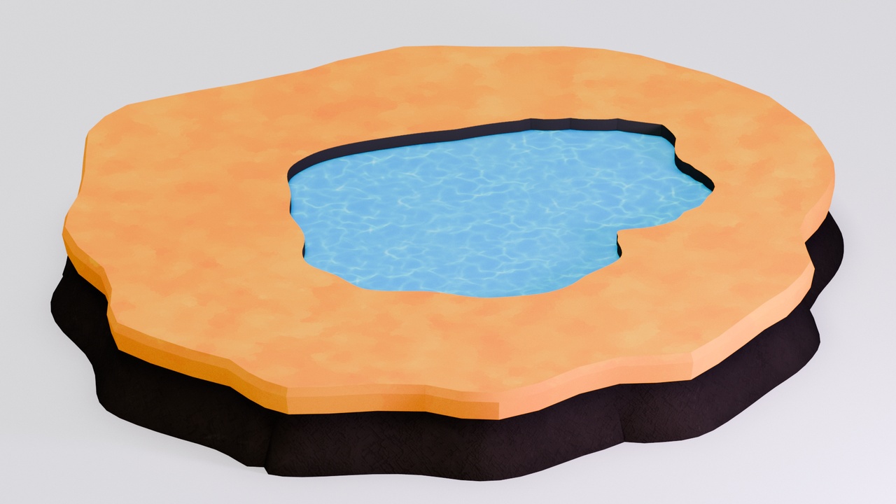 Media 1 for listing Stylized Autumn Landscape - Ground 1