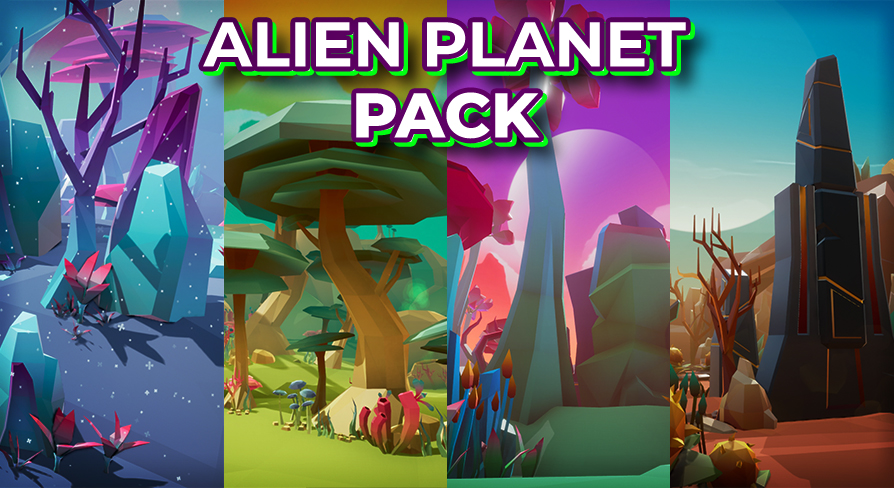 Alien Planet Pack | Fab