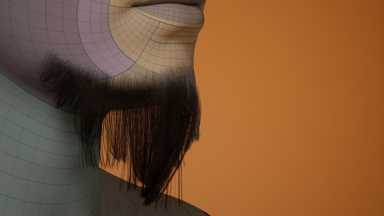 Media 1 for listing MetaCulture CN Tang Male Goatee Beard 0