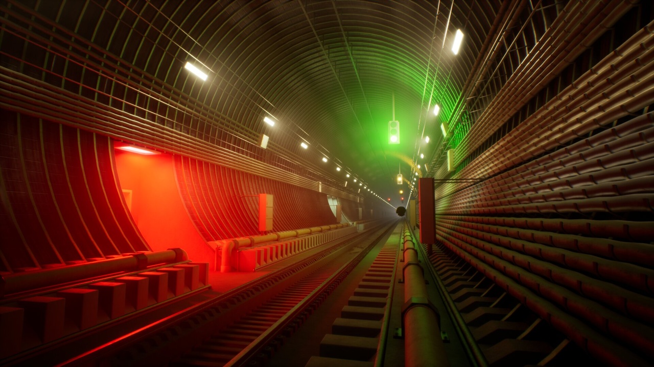 Media 1 for listing Liminal Subway Tunnel - Modular Metro Environment