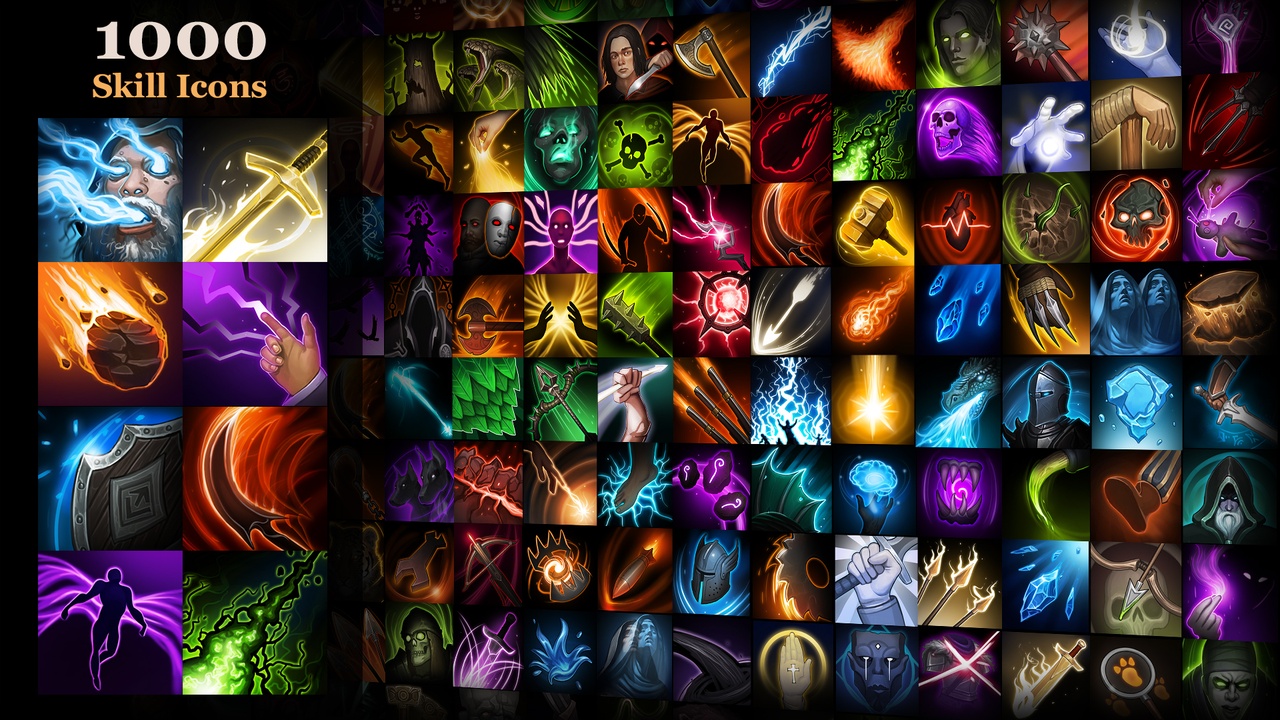 出品1000 Skill Iconsのメディア1