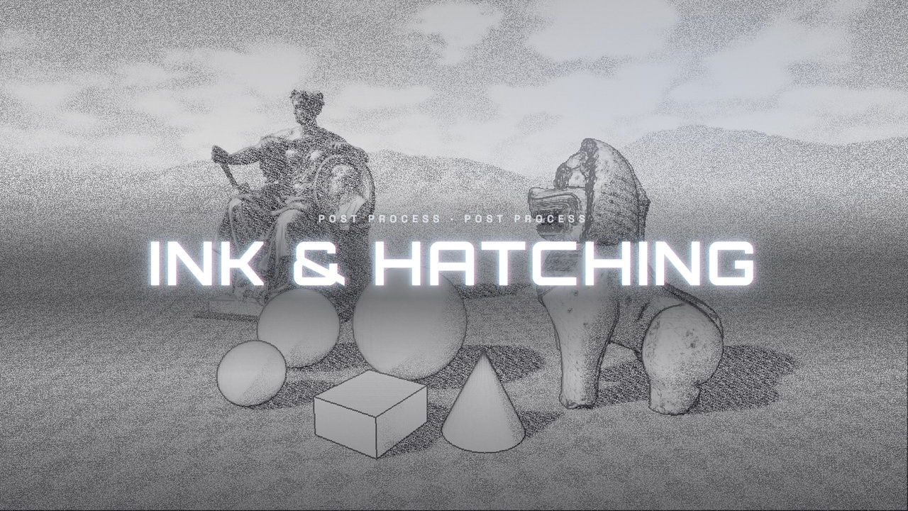 Media 1 for listing Ink & Hatching - Stylized Post Process Pack