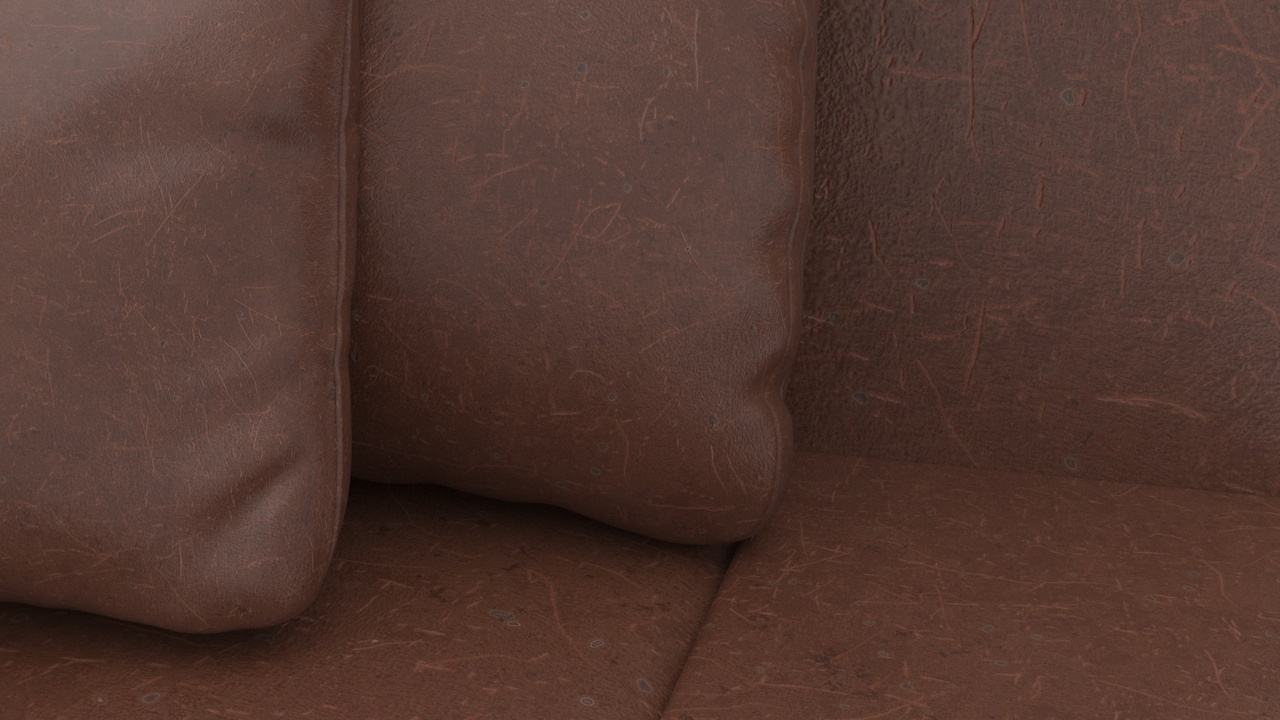 Media 1 for listing Realistic Leather Sofa 14