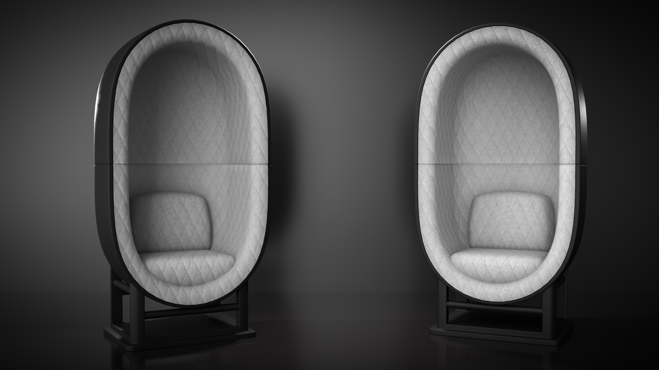 Media 1 for listing Futuristic Capsule Lounge Chair