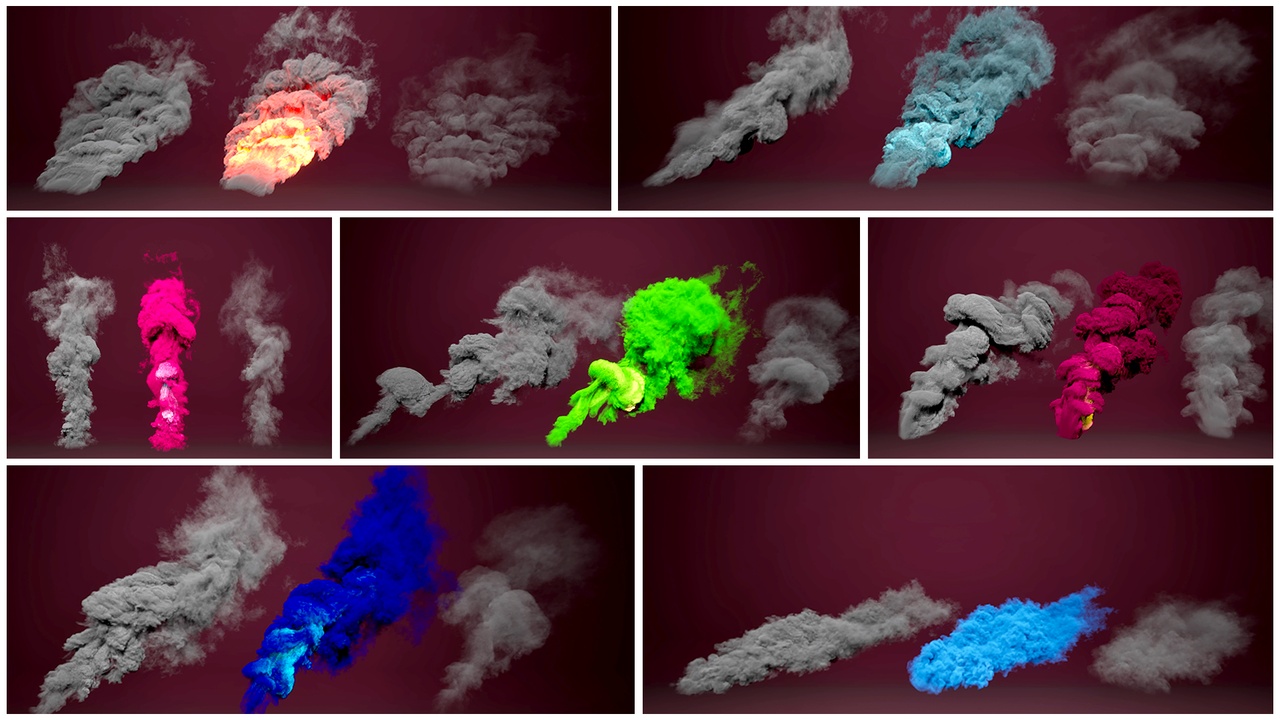 Media 1 for listing 20 Smoke VDB (Sparse Volume Texture)