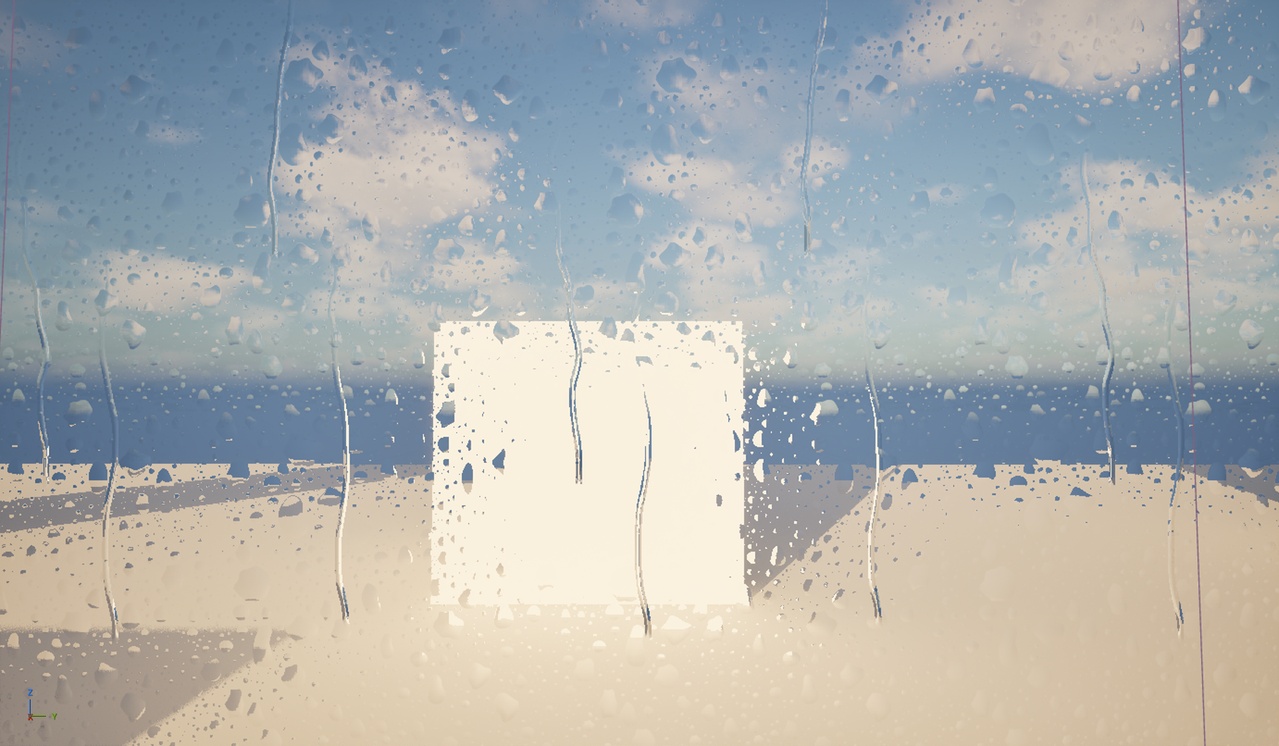 Media 1 for listing Post Process Rain / Water Effect on Screen & Lens