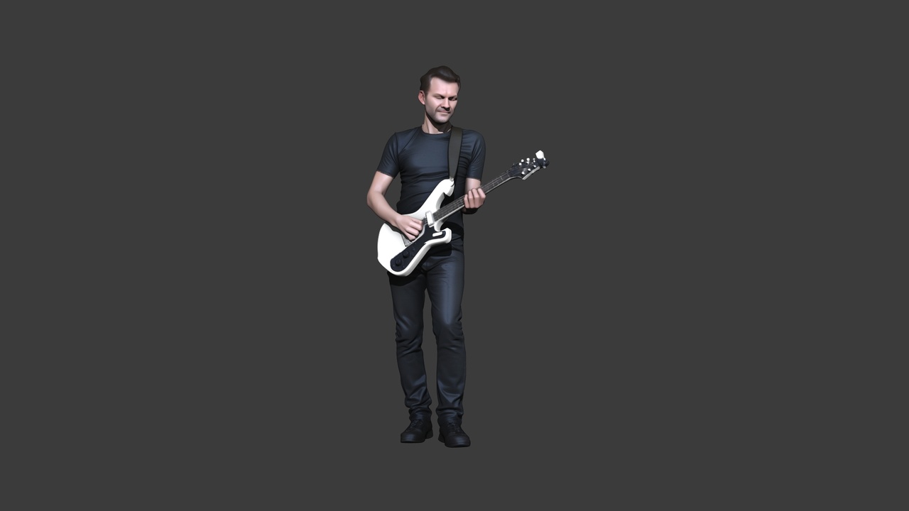 Media 1 for listing Rock Guitar player