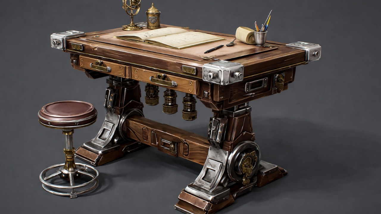 Media 1 for listing FREE Fantasy Work Table🛠️