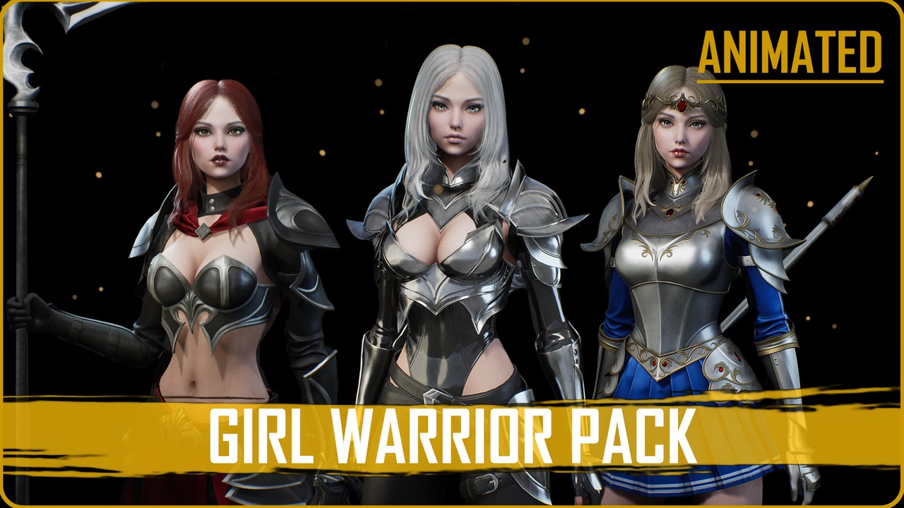 Media 1 for listing Girl Warrior Pack