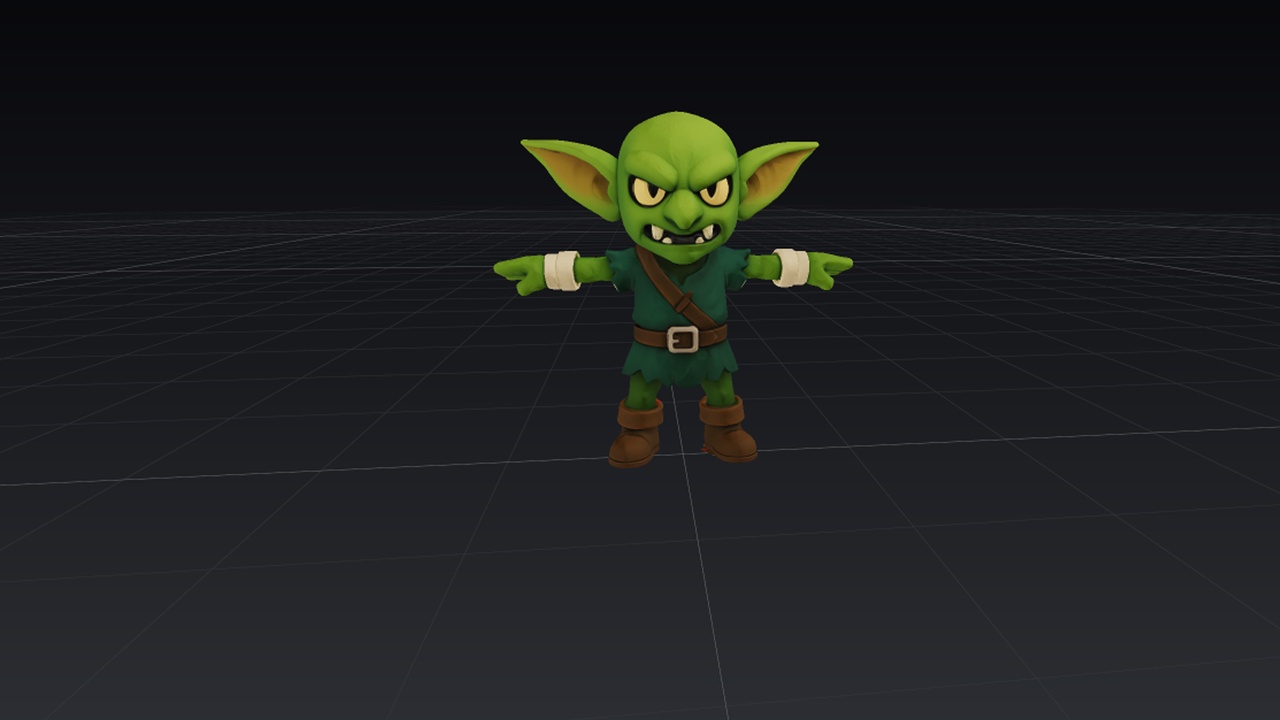 Media 1 for listing Goblin – 3D Character