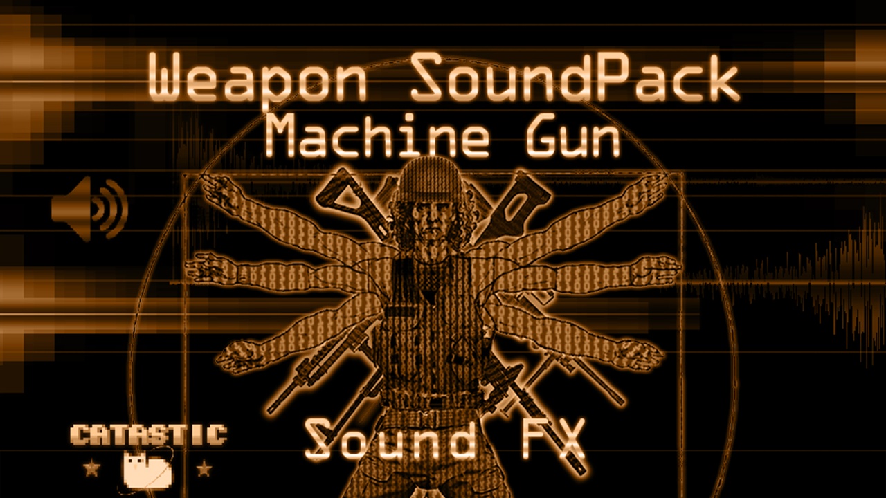 Media 1 for listing Weapon Sound Pack - Machine Gun Volume