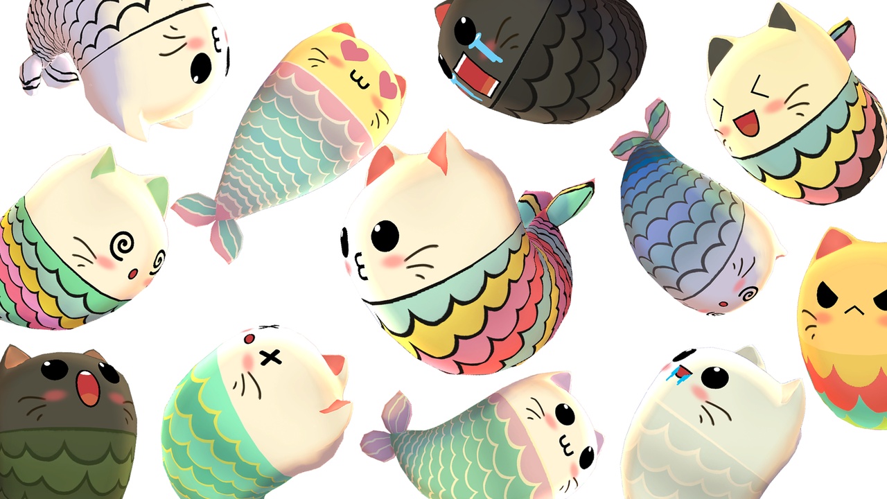 Cat Mermaid 제품 등록을 위한 미디어 1개
