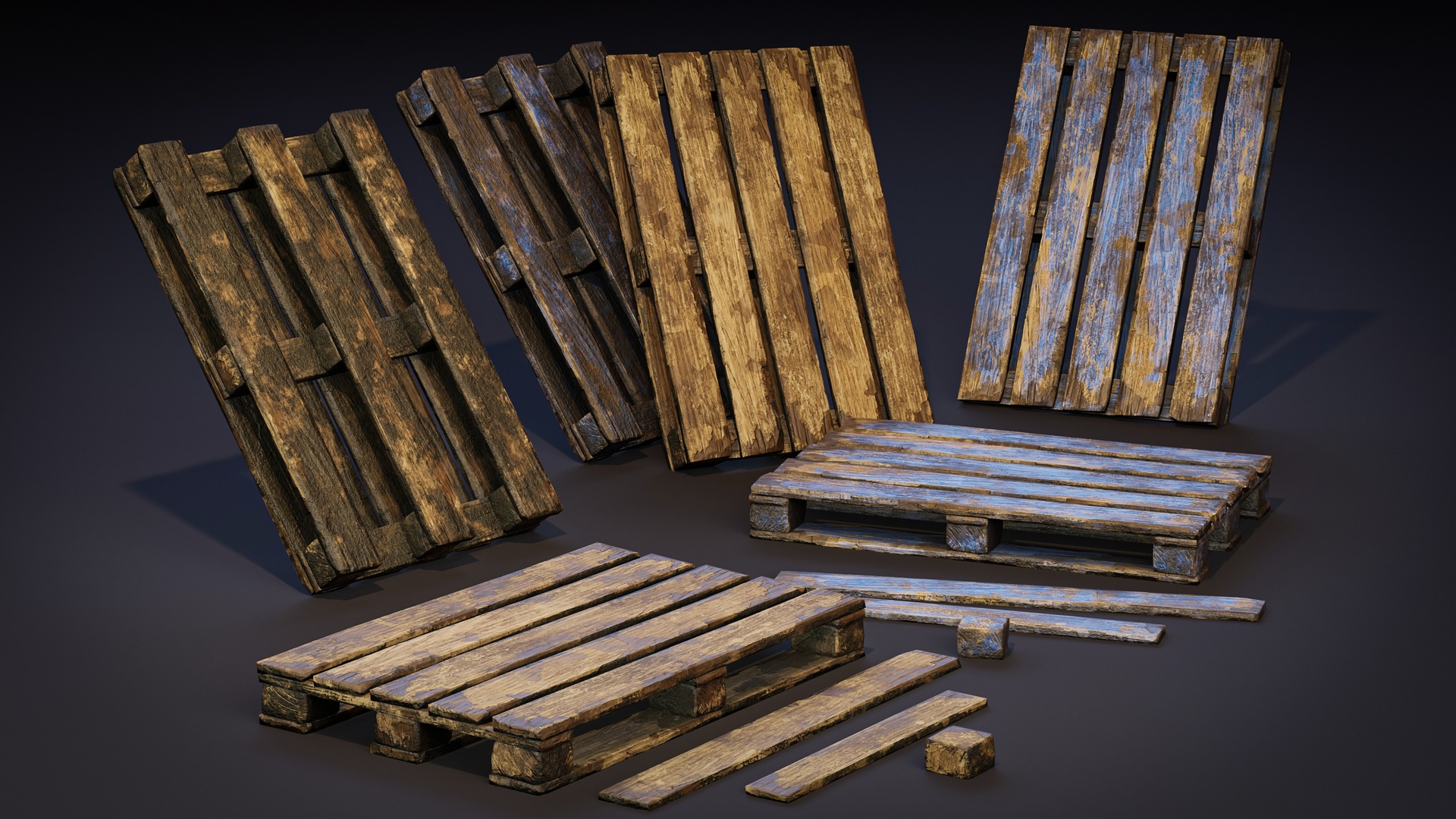 Medios 1 para el artículo Pallet Pack - Game-Ready