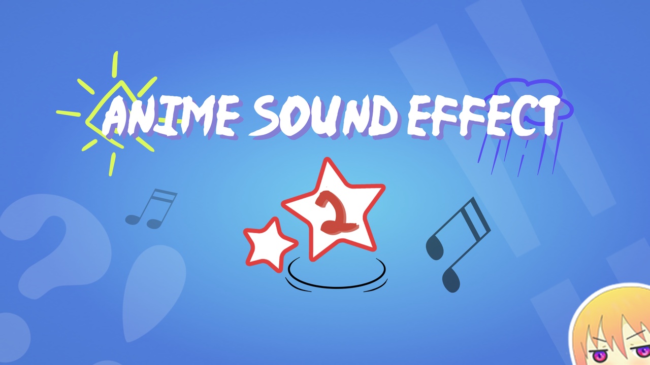 ANIME SOUND EFFECT V2 제품 등록을 위한 미디어 1개