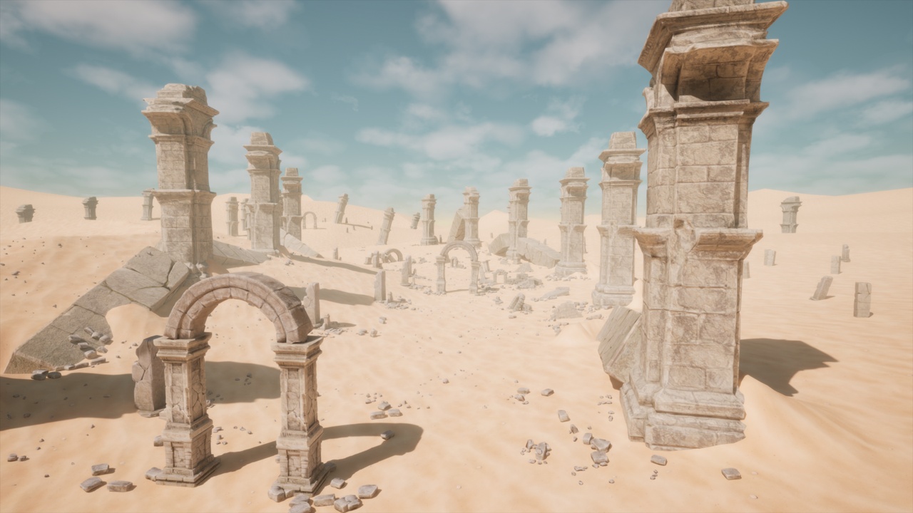 Media 1 for listing Realistic Ruins - Free Sample (archway_pillar)