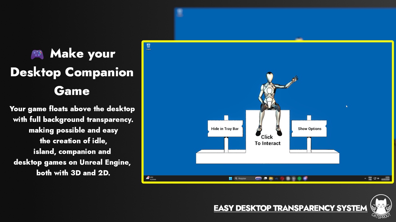 Media 1 for listing Easy Desktop Transparency System