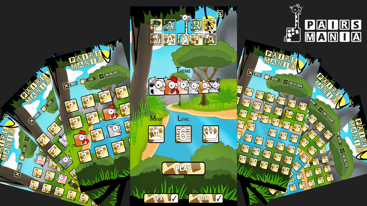Media 1 for listing PairsMania - Full Game