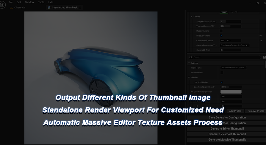 Thumbnail Generator Toolkit | Fab
