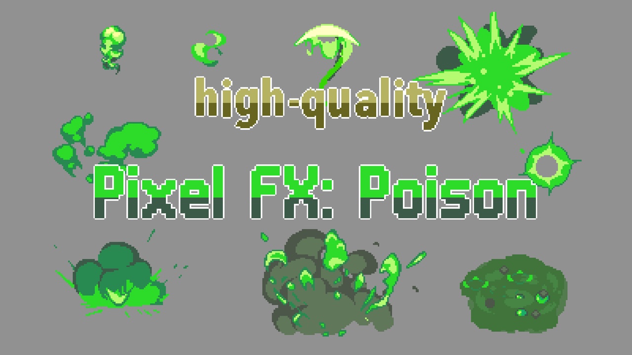 Media 1 for listing Pixel-Art Effect : Poison