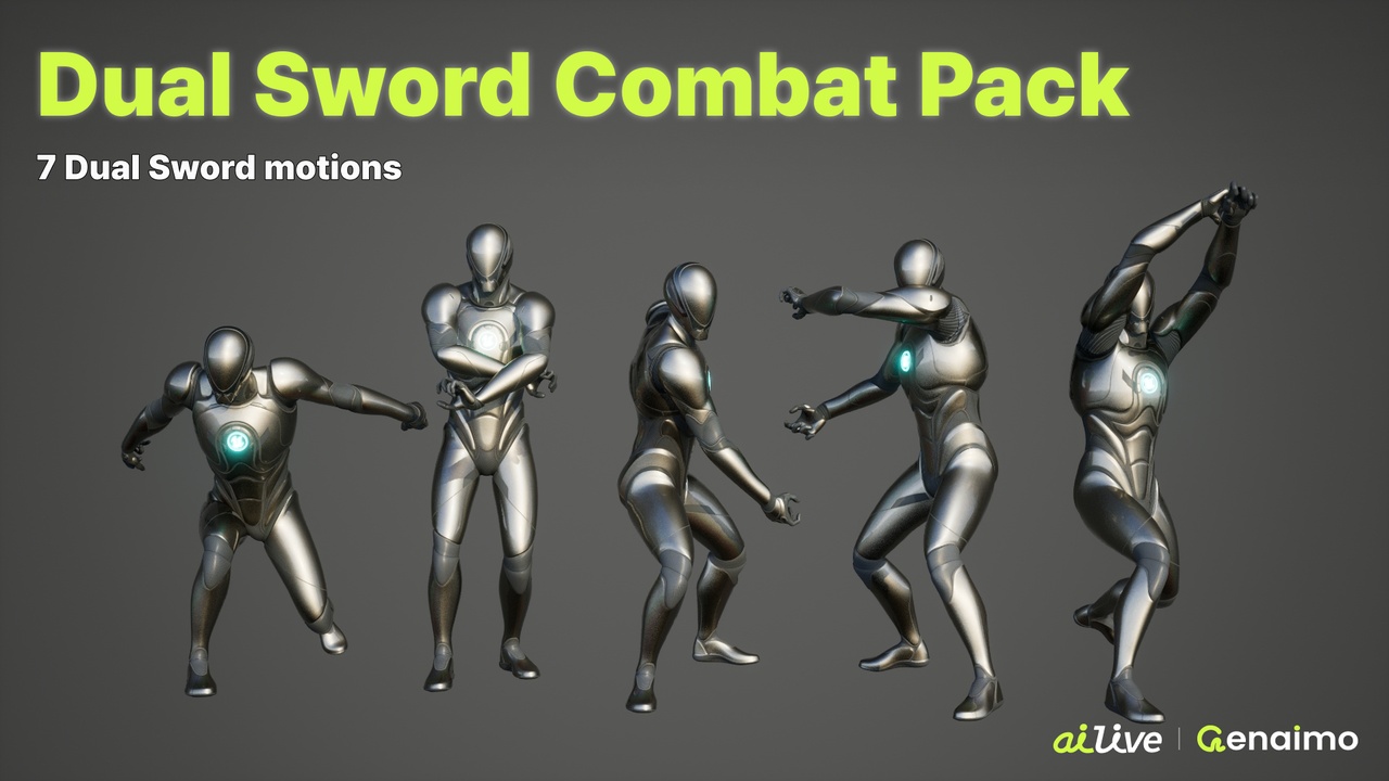 Dual Sword Combat Pack | Fab