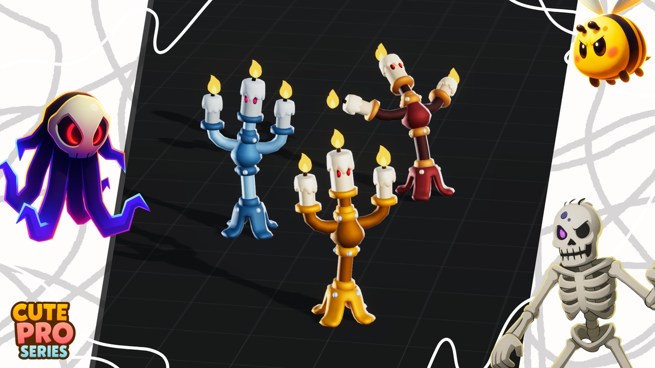 Media 1 for listing Mimic Candle Cute Pro Series
