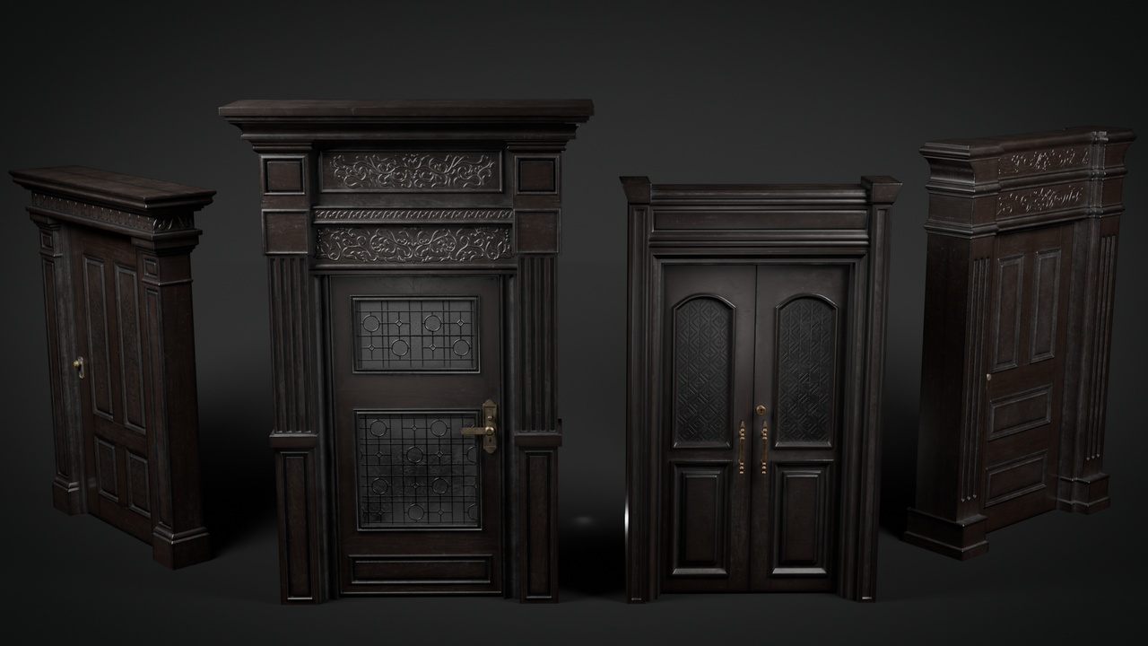 Media 1 for listing Door collection-(Game ready)