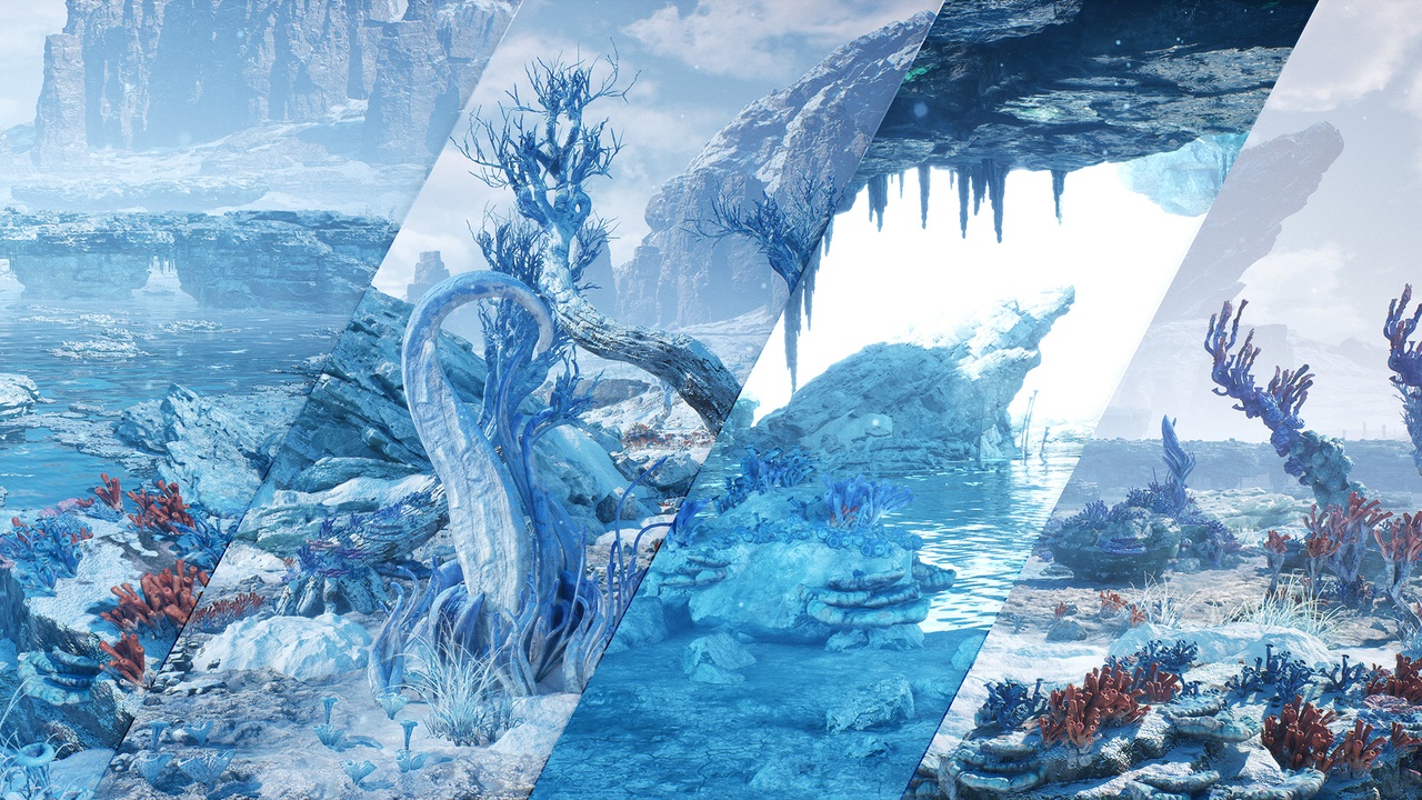 Scifi Arctic Biome