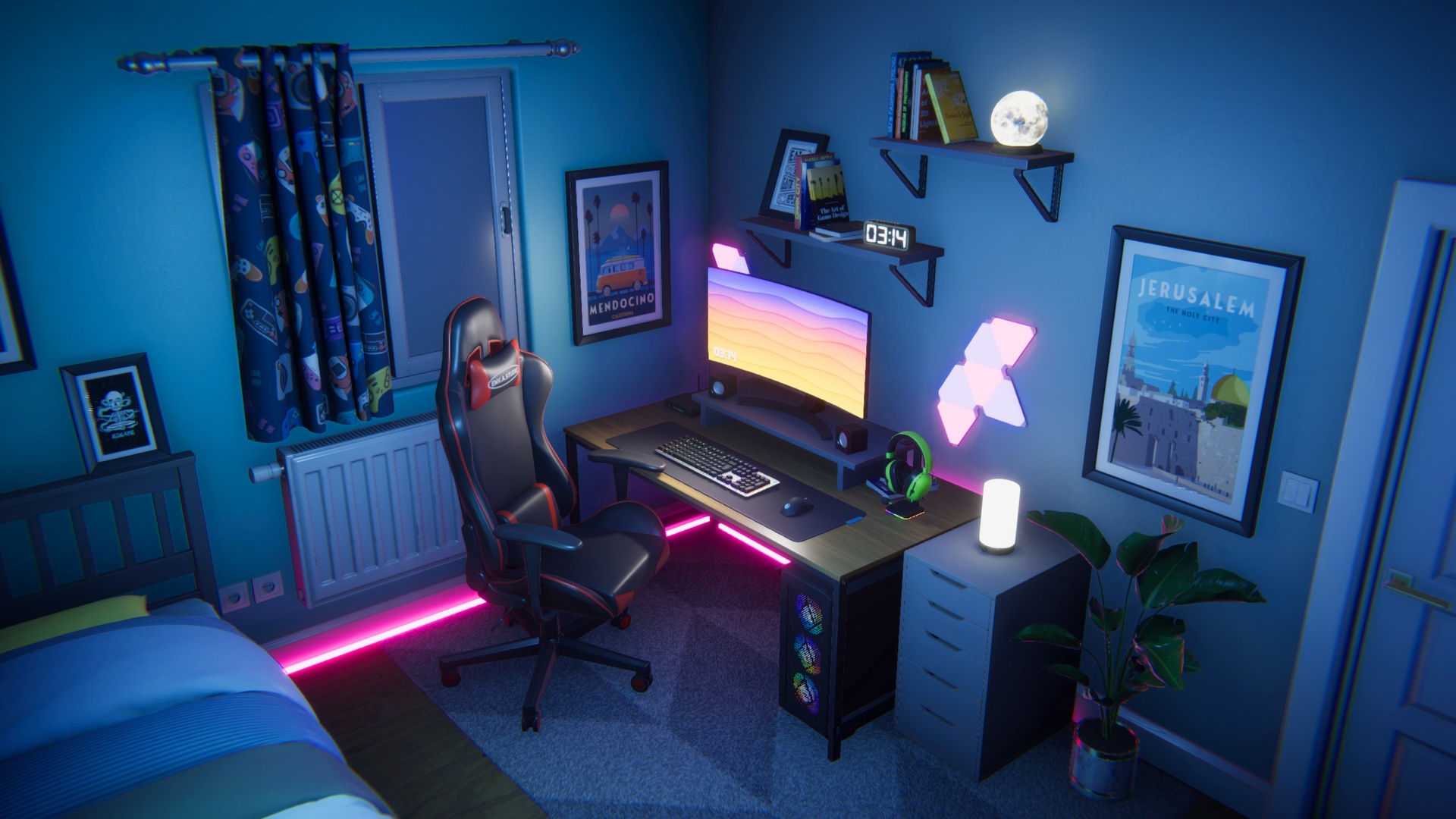 商品 Gaming Room - Unity3D 的媒体 1