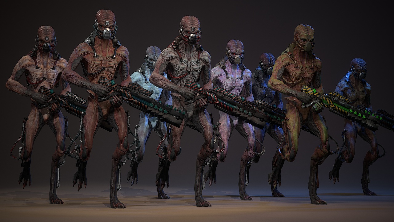 Media 1 for listing Alien Stormtrooper