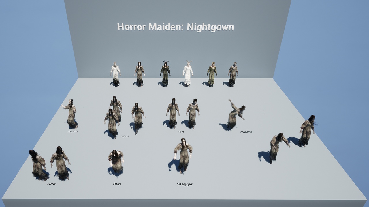 Media 1 for listing Horror Maiden: Nightgown