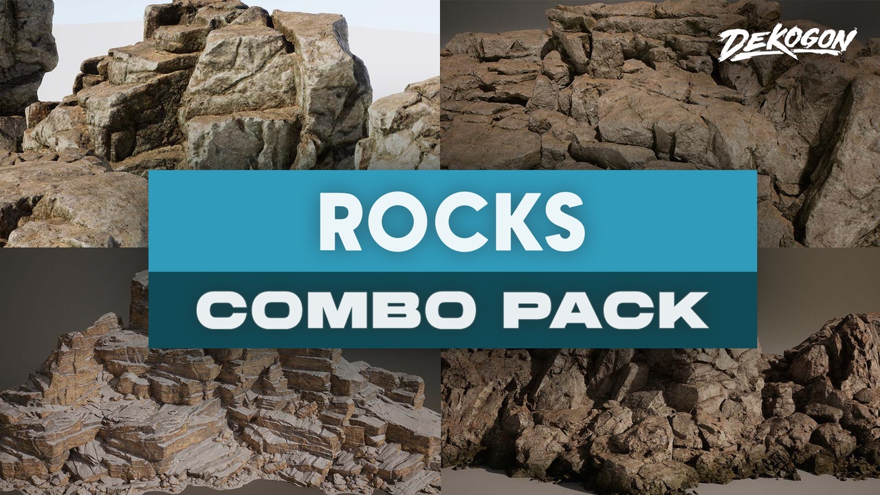 Media 1 for listing Rocks COMBO PROP PACK (VOL 1-3)