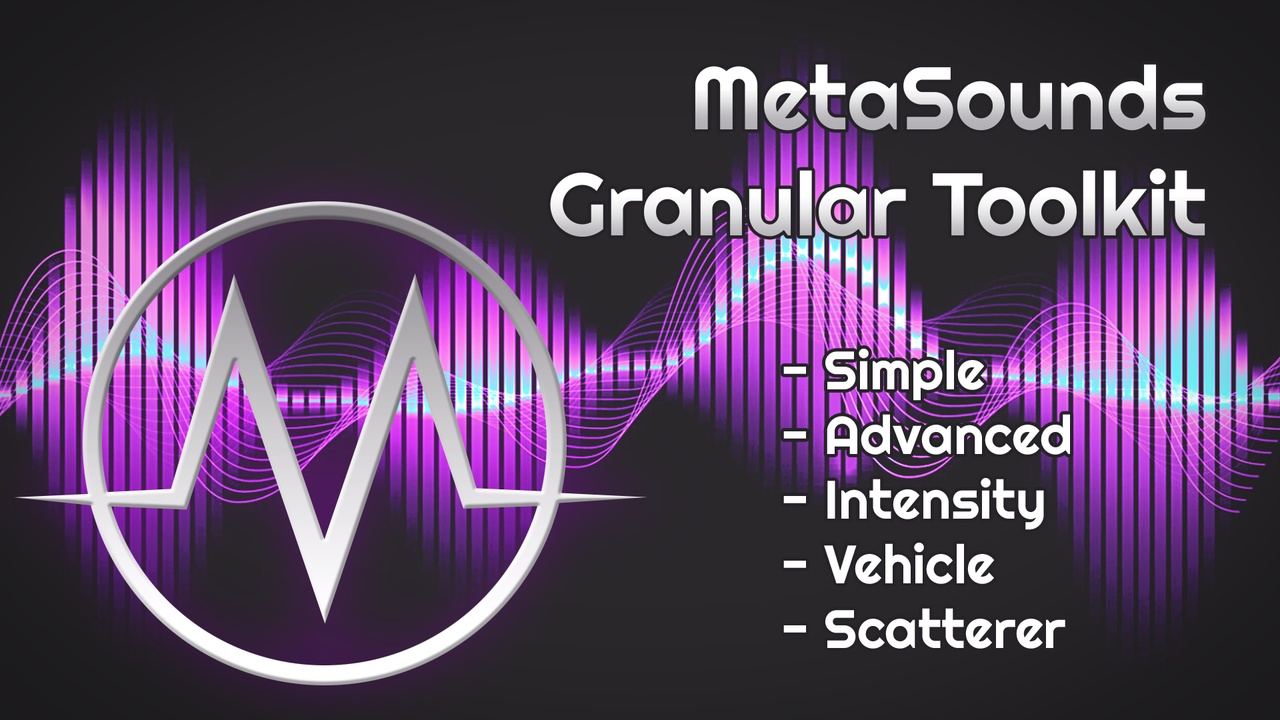 Media 1 for listing Granular Toolkit (MetaSounds)
