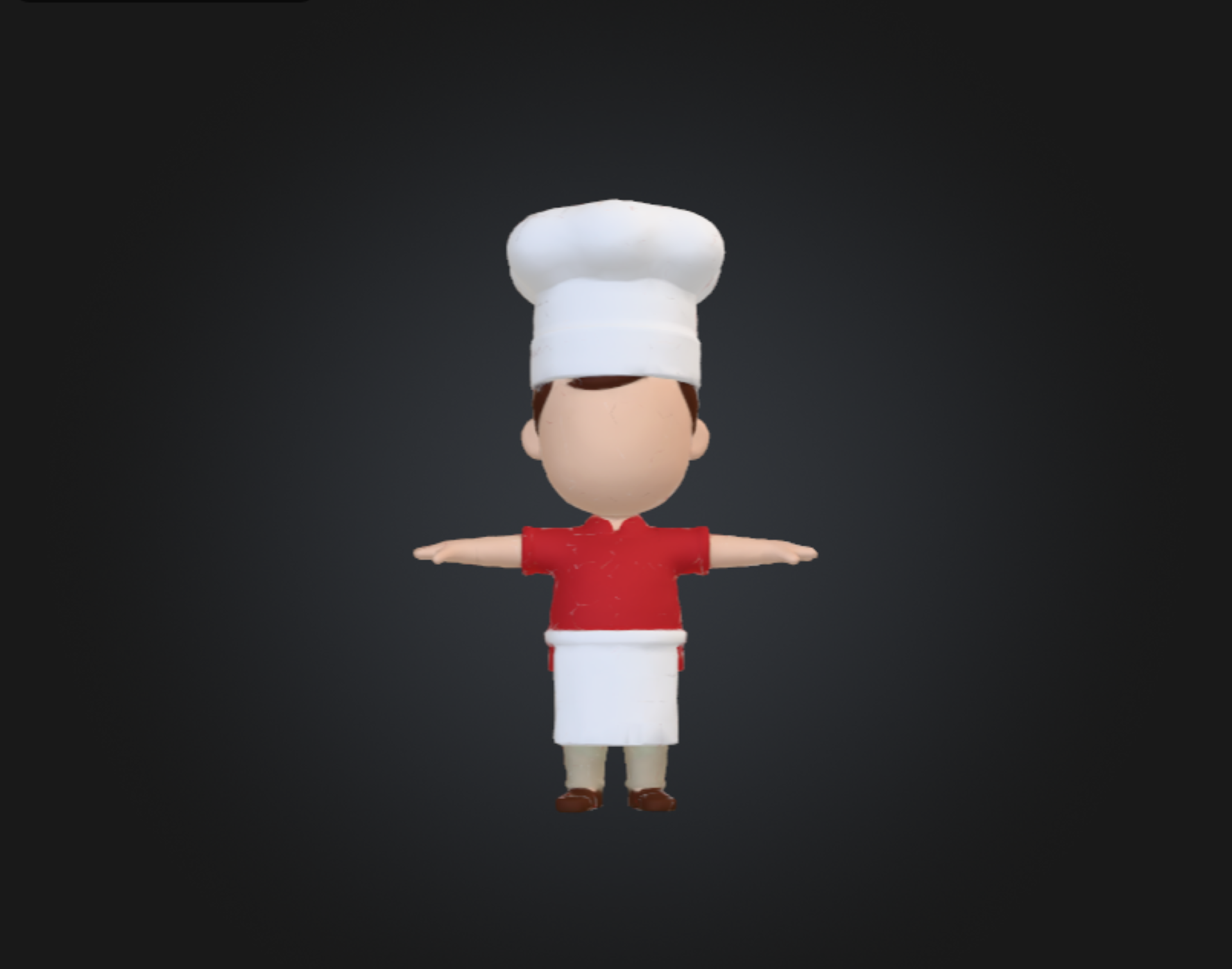 Low Poly Chef Character | Fab