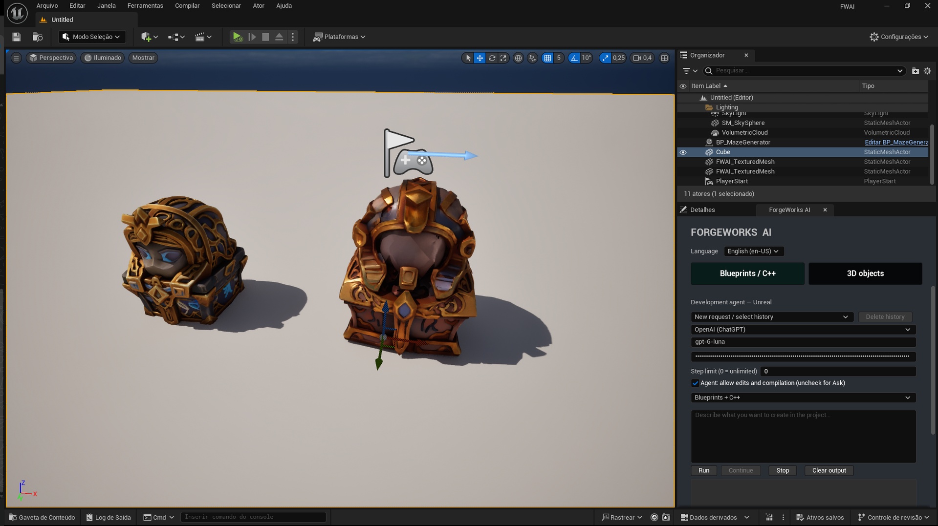Media 1 for listing ForgeWorksAI - AI 3D, Blueprint & C++ Tools for Unreal Engine