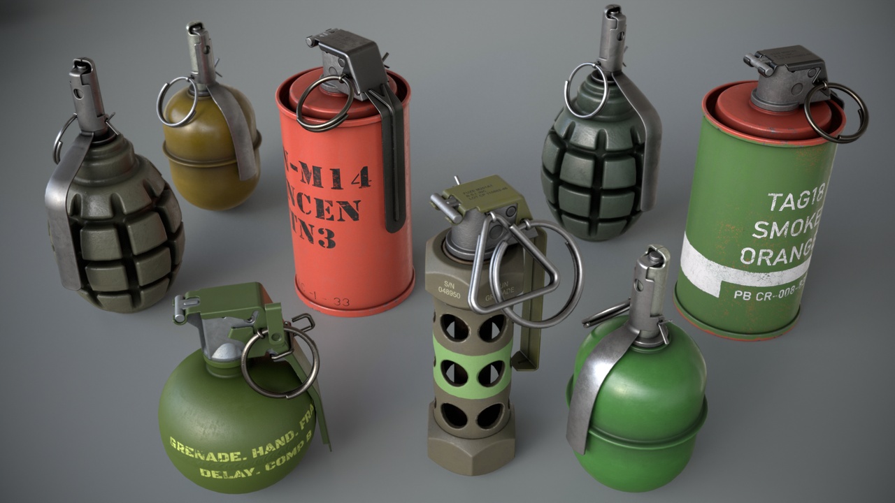 Media 1 for listing Military Grenades Collection
