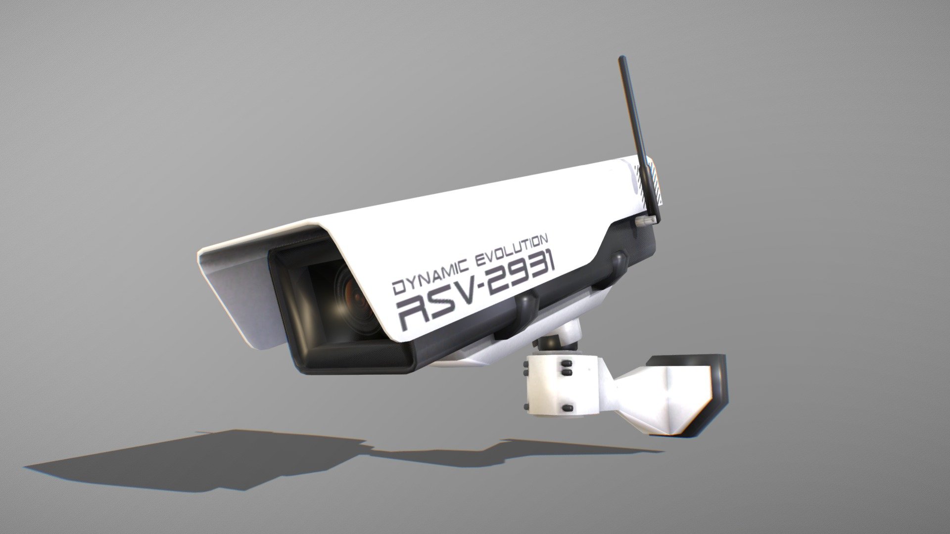 CCTV Security Camera (Animaton) | Fab