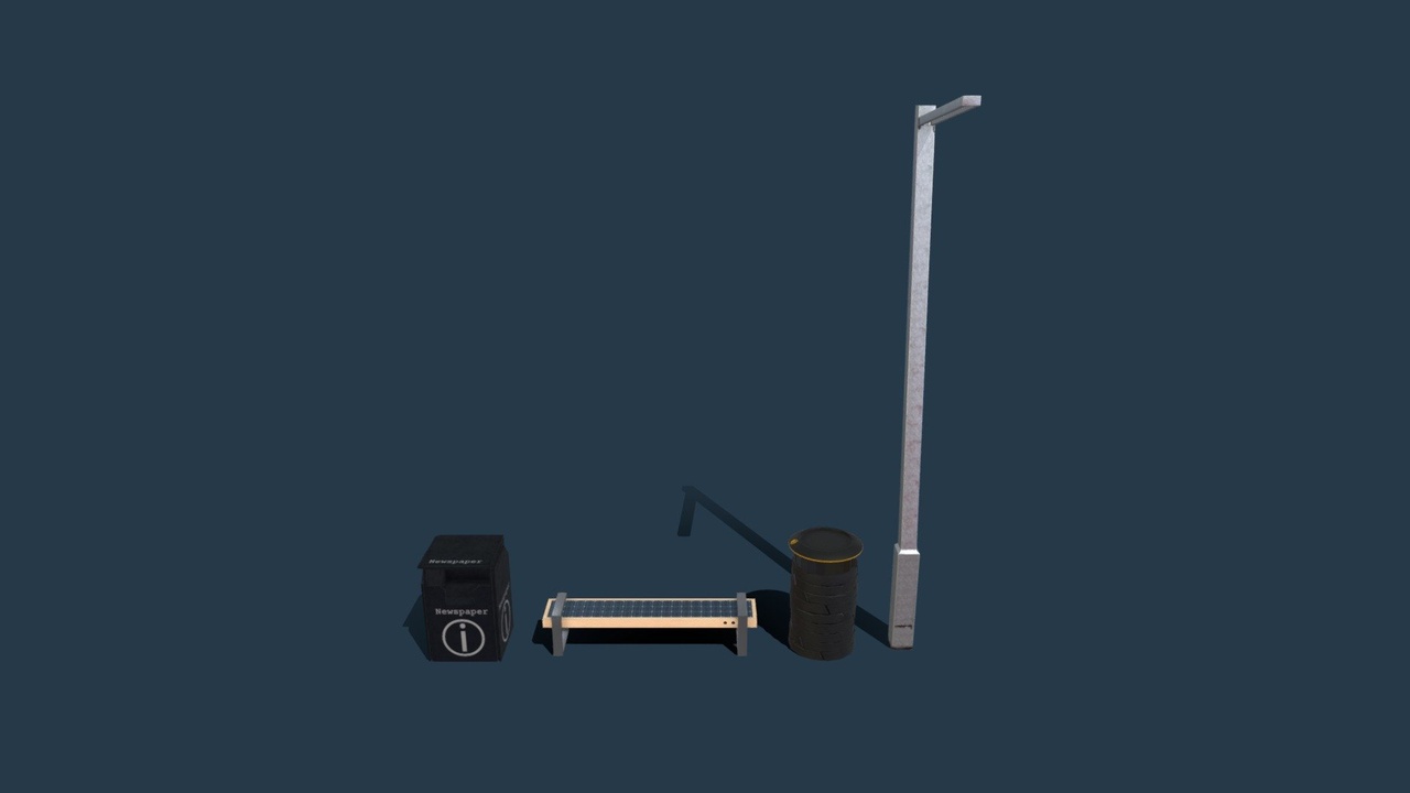 Media 1 for listing Modern city props
