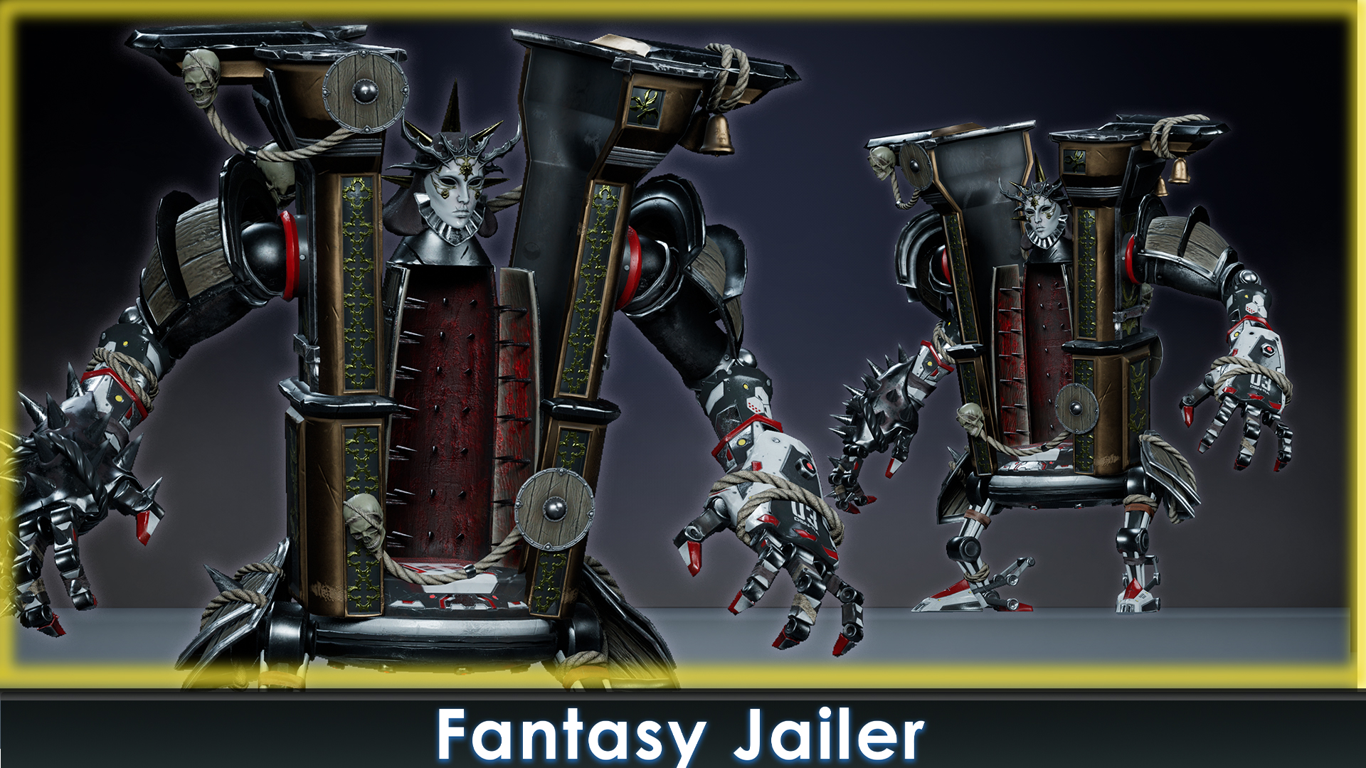 Fantasy Cyborg - Jailer | Fab