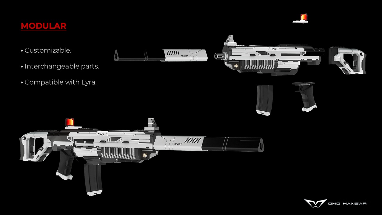 Media 1 for listing SciFi Rifles Pack MK I
