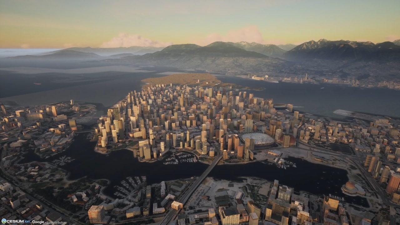 Media 1 for listing Vancouver, Canada City 3D Model