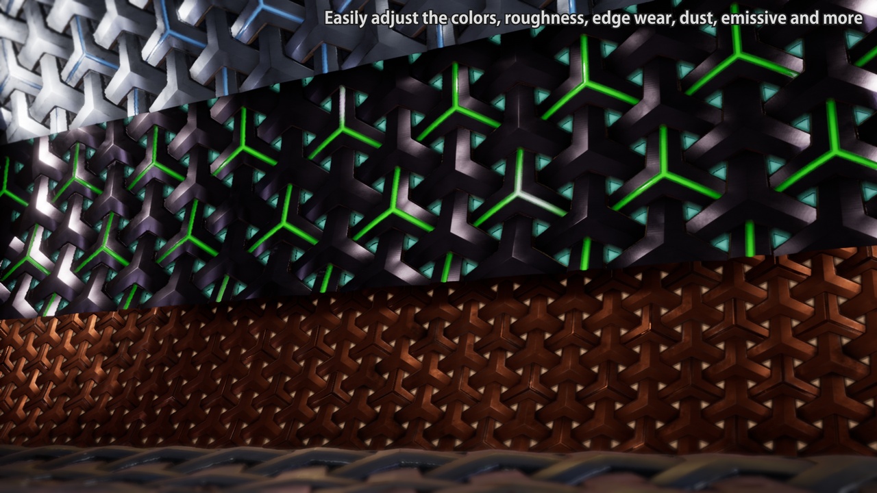 商品 Metal Tech Surfaces 2 的媒体 1